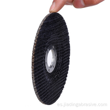 discos de respaldo de fibra de vidrio de papel negro para ruedas de aletas